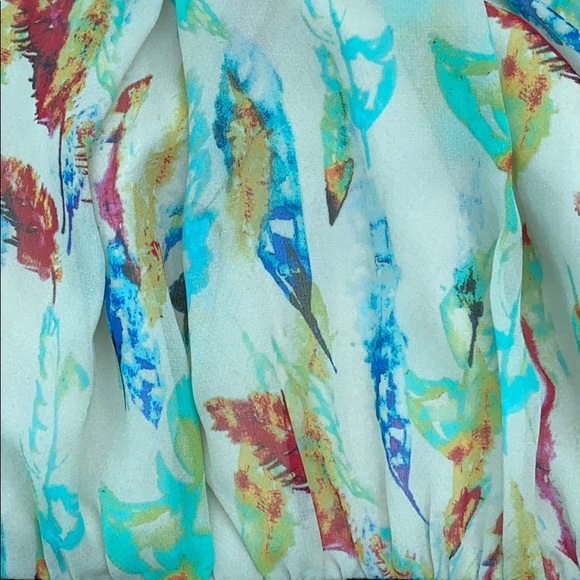 โค๏ธ Rachel Roy Watercolor Sheath Bodycon Dress Size 4 NWOT - Picture 4 of 11